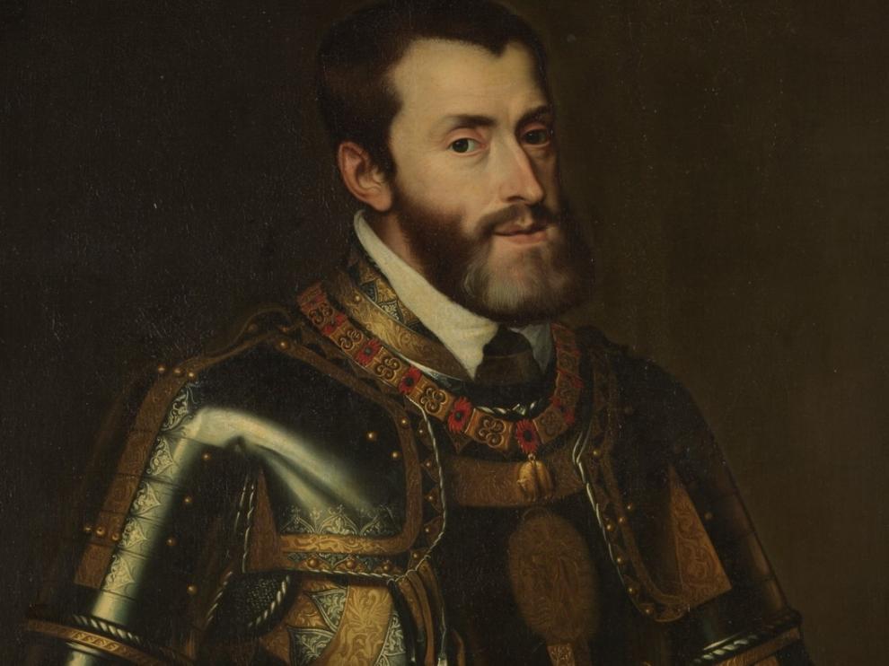 Detalle del cuadro 'El emperador Carlos V', de Juan Pantoja de la Cruz.
