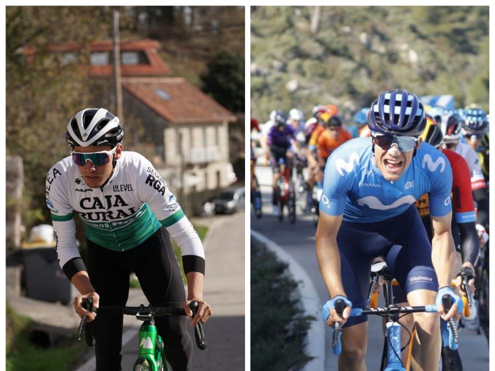 Los ciclistas Fernando Barceló y Sergio Samitier, en una imagen de archivo.