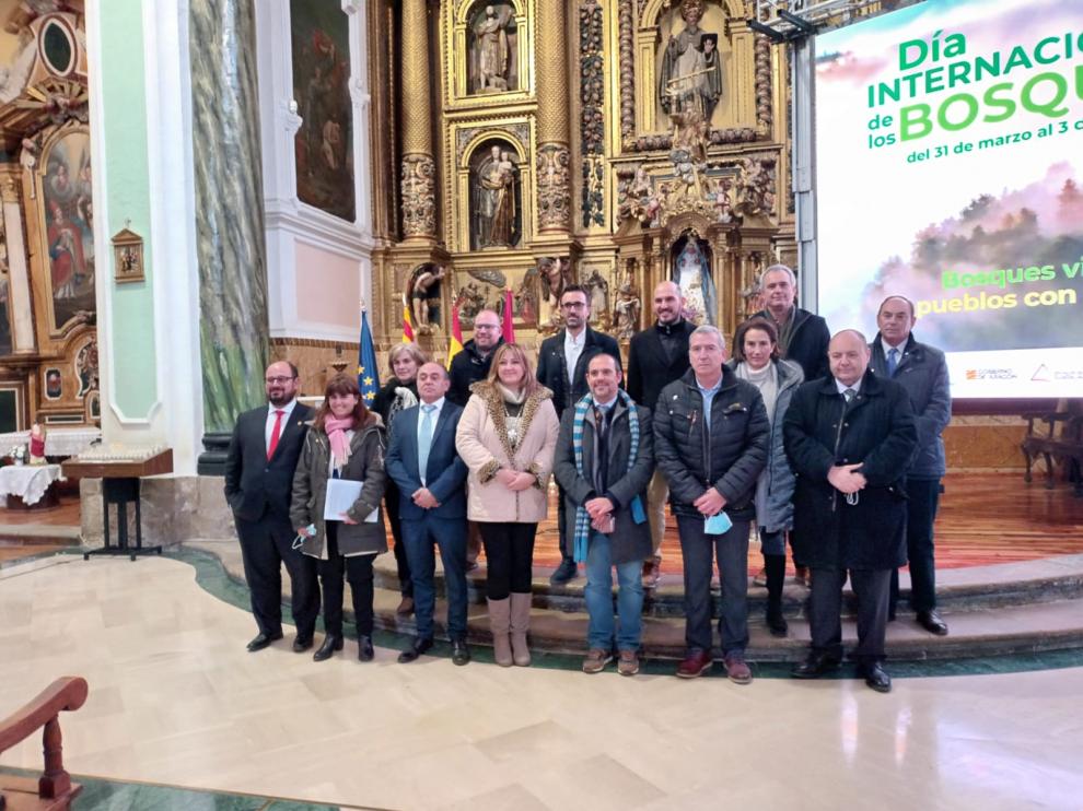 El encuentro nacional del Día Internacional de los Bosques, celebrado en las localidades de Orihuela del Tremedal (Teruel) y Orea (Guadalajara).