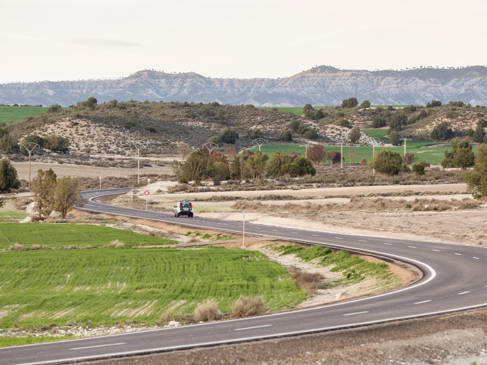 En esta segunda fase se han acondicionado cinco kilómetros de la carretera provincial.