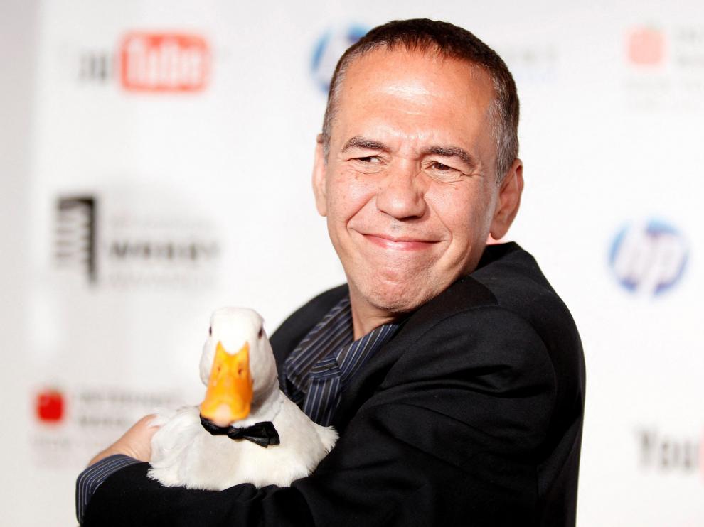 El humorista Gilbert Gottfried.