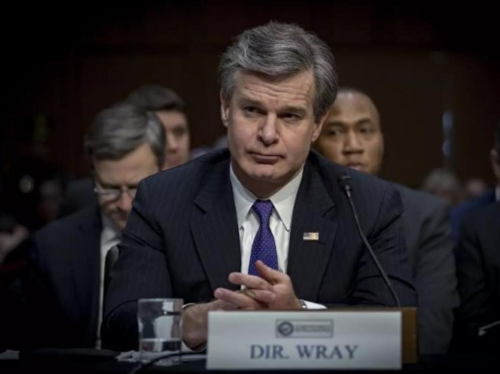 El director del FBI, Christopher Wray