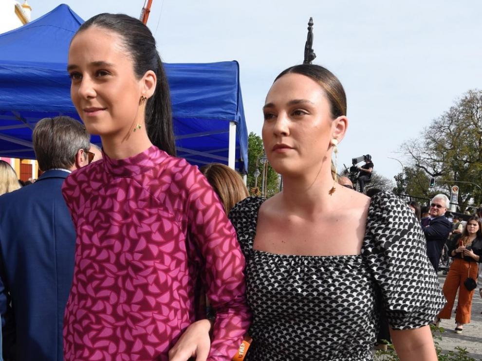 Victoria Federica a su llegada a la Maestranza de Sevilla.