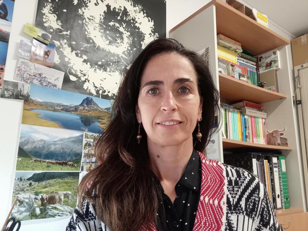 Isabel Casasús, investigadora del CITA y presidenta de la Federación Europea de Ciencia Animal (EAAP).