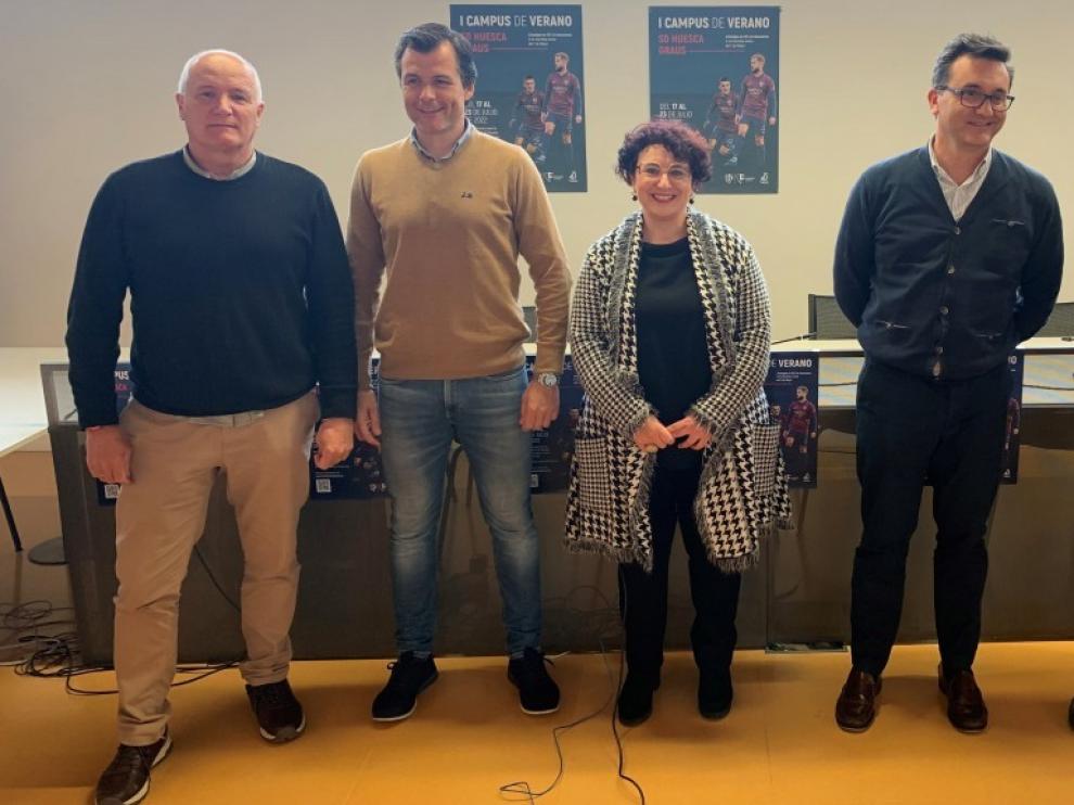 Presentación del campus de Graus de la SD Huesca.
