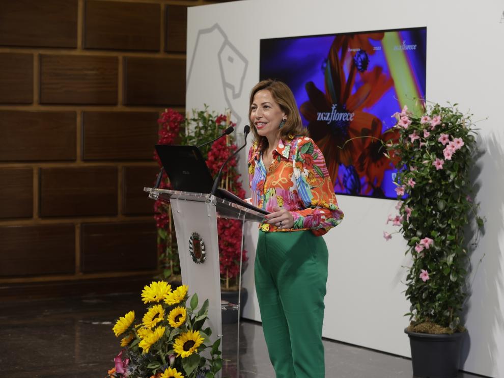 La concejal de Servicios Públicos del Ayuntamiento, Natalia Chueca, en la presentación del certamen.