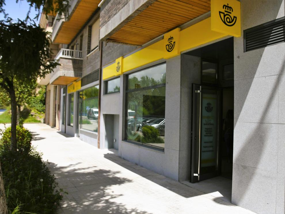 Nueva oficina de Correos en Aínsa.