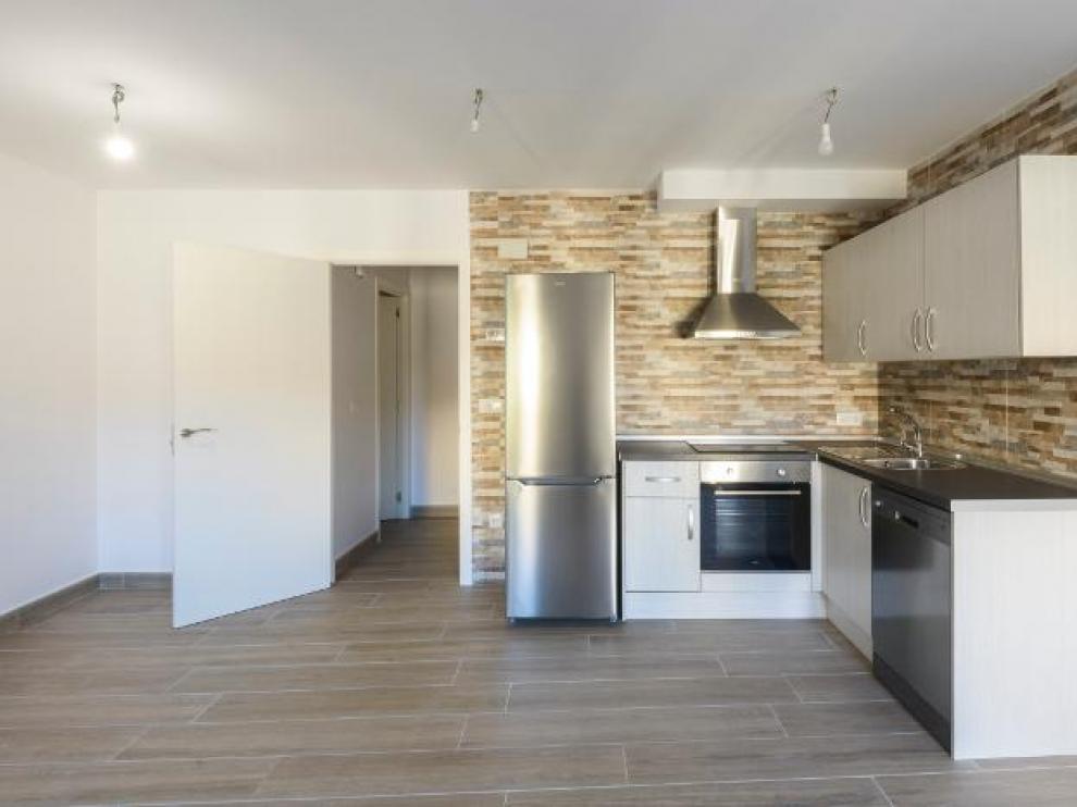 Una vivienda para nuevos pobladores en Biniés.