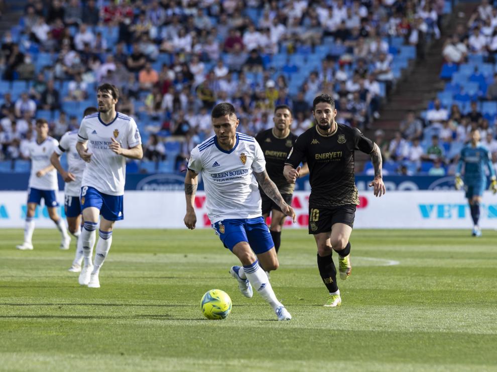 Partido Real Zaragoza - Alcorcón, en La Romareda.