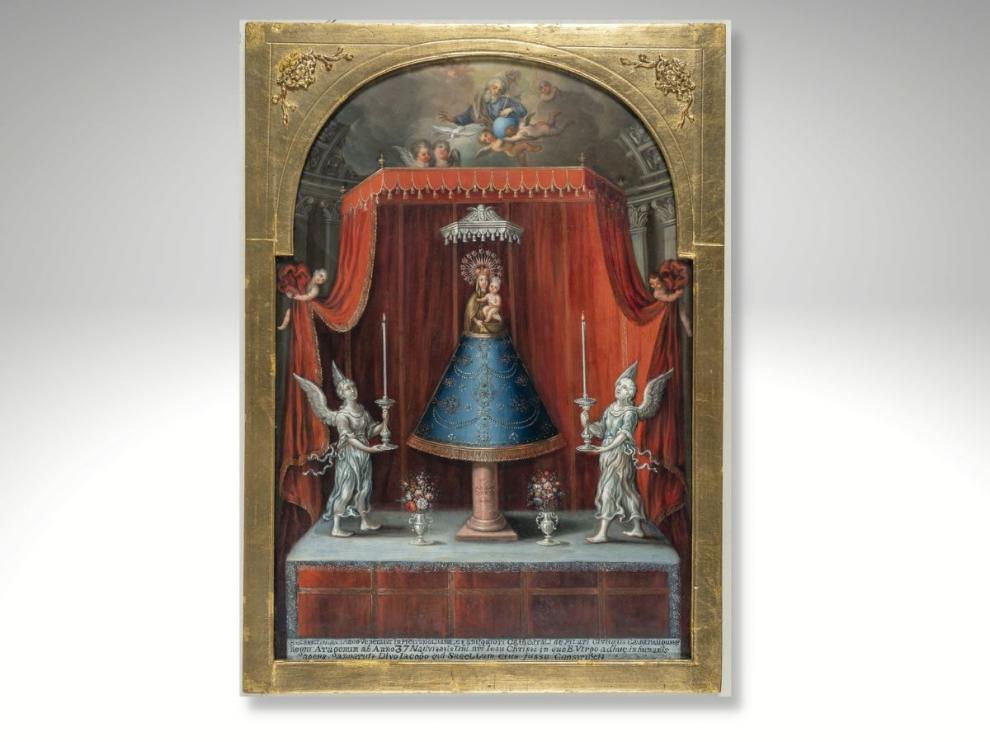 La pintura será subastada en Alemania el próximo miércoles 18 de mayo.