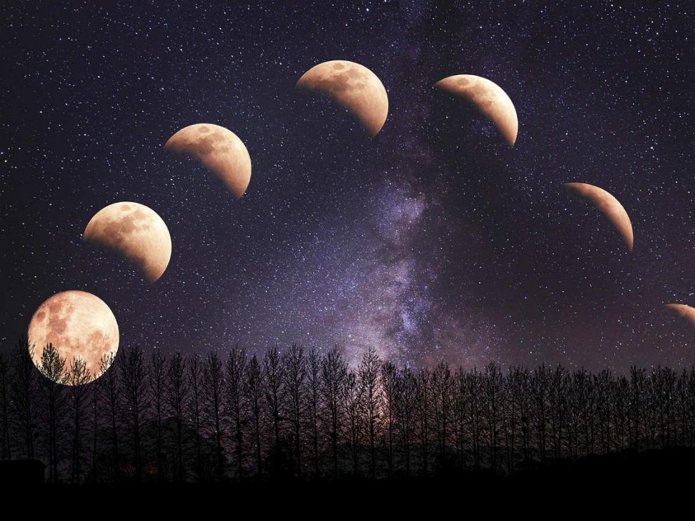 Eclipse lunar.