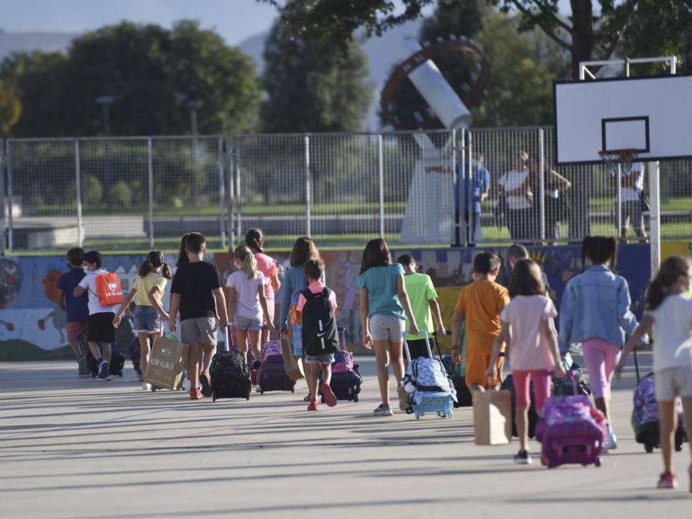 Vuelva al cole en el colegio Pirineos-Pyrenees de Huesca.