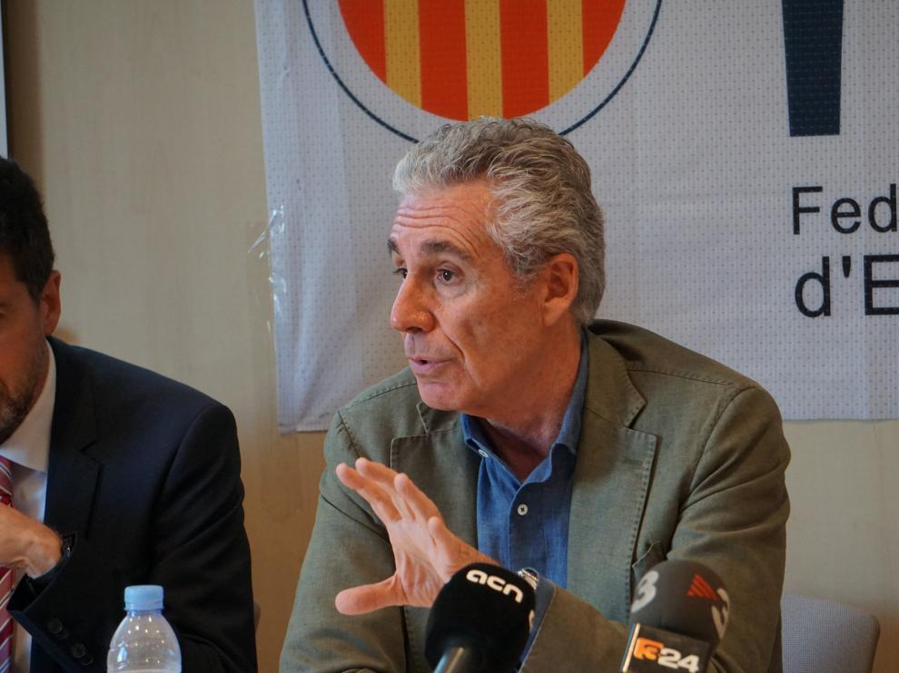 La Federación Catalana de Deportes de Invierno, David Samper.