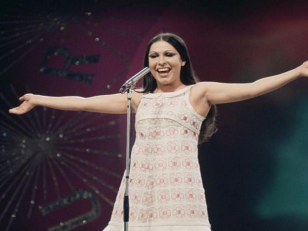 Massiel, el 6 de abril de 1968, representó a España en Eurovisión.