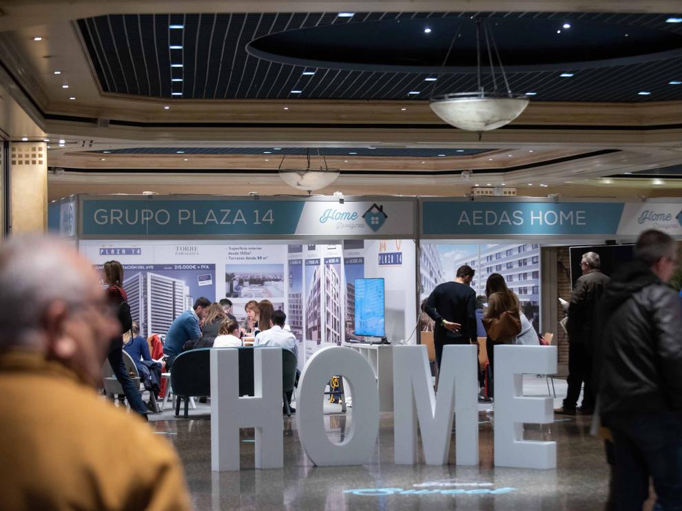 I edición del Salón Inmobiliario Home Zaragoza, organizado por HERALDO y Bluemedia, en el hotel Palafox.
