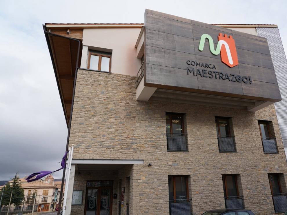 Sede de la Comarca del Maestrazgo en la localidad de Cantavieja.