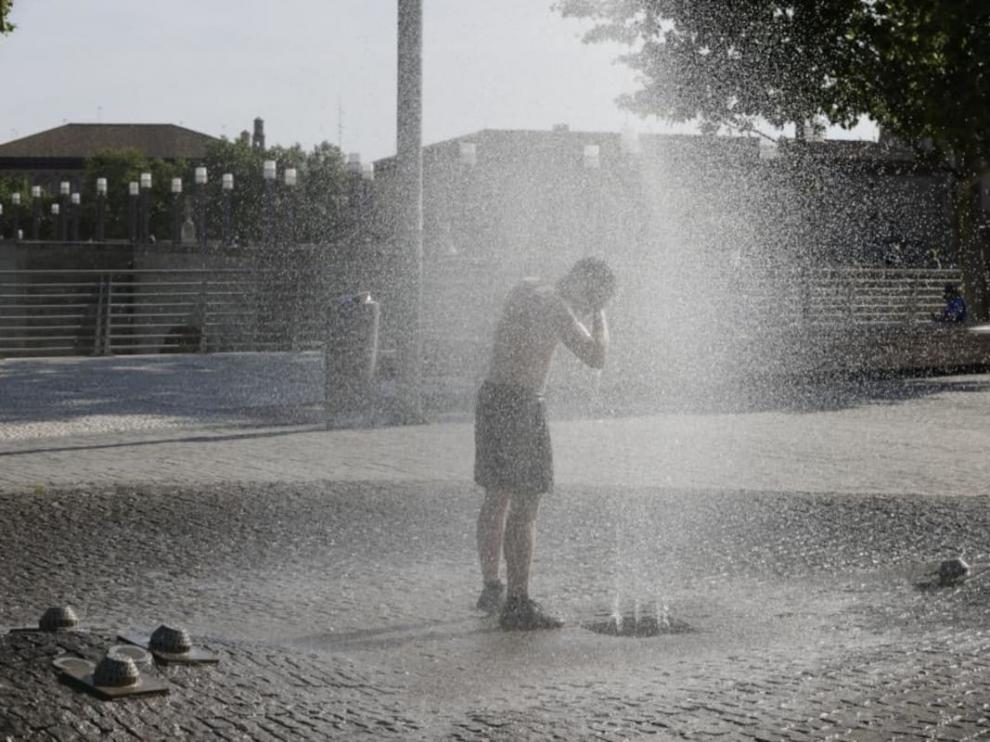 Planes en Zaragoza para combatir el calor.