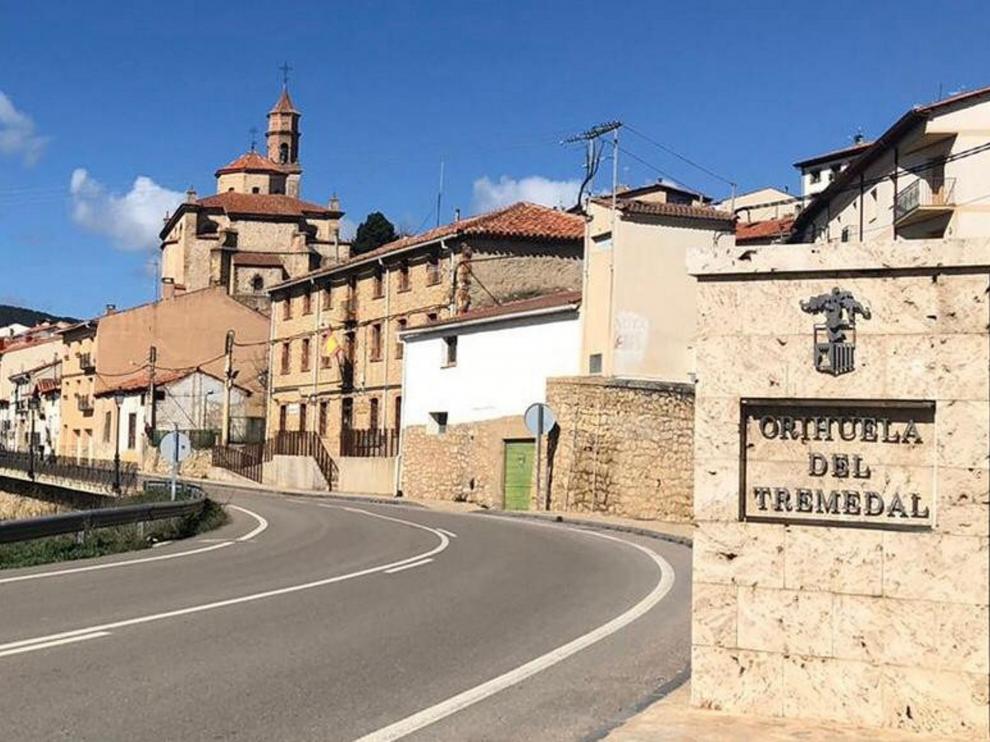 El accidente se produjo entre Noguera de Albarracín y Orihuela del Tremedal, en la imagen.