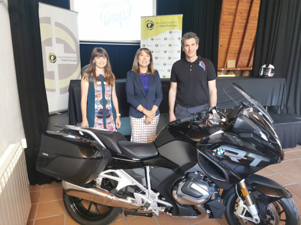Presentación en Sabiñánigo de BMW Motorrad Days.