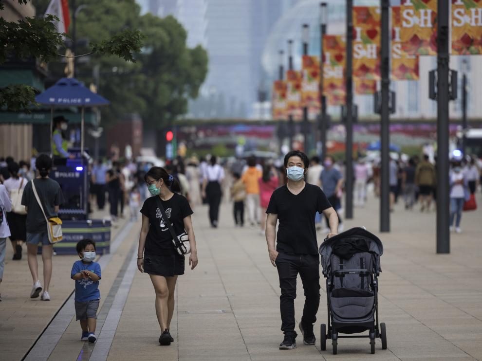 Shanghái levanta las restricciones después de dos meses de cuarentena por la covid CHINA PANDEMIC CORONAVIRUS COVID19