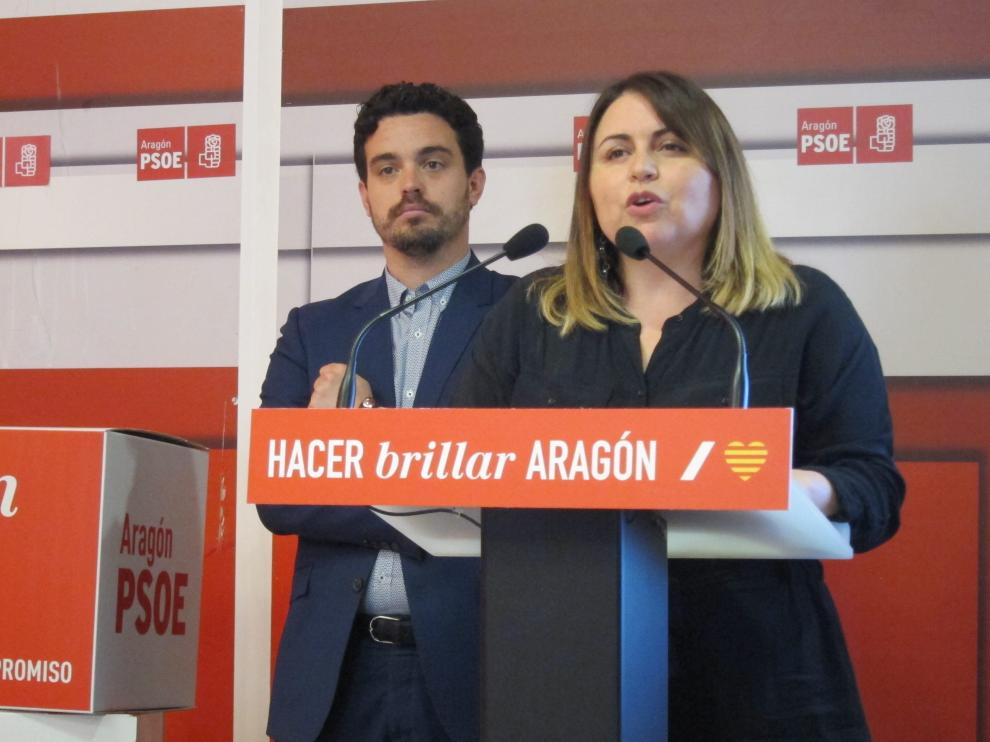 Noemí Villagrasa, diputada socialista por Zaragoza.