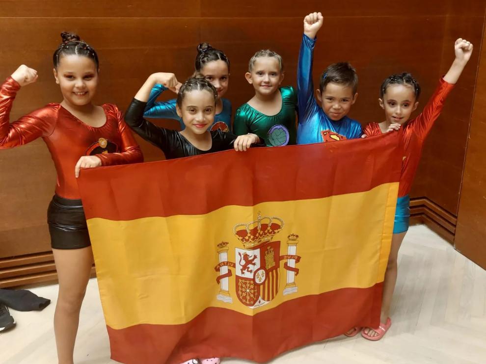 La Escuela Rítmica y Acrodanza Alfajarín en la Dance World Cup