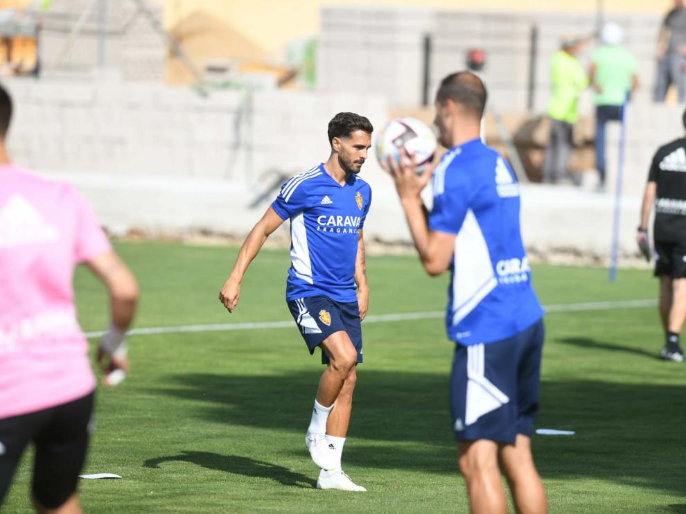 Primer entrenamiento de la pretemporada del Real Zaragoza