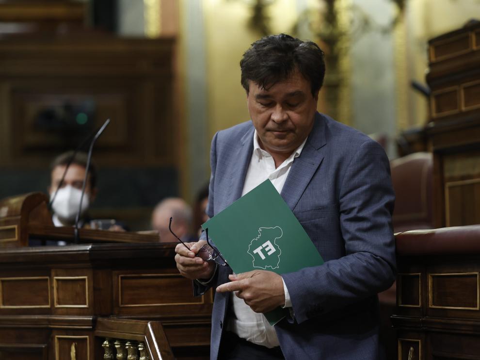 Tomás Guitarte, durante el debate sobre el estado de la nación.