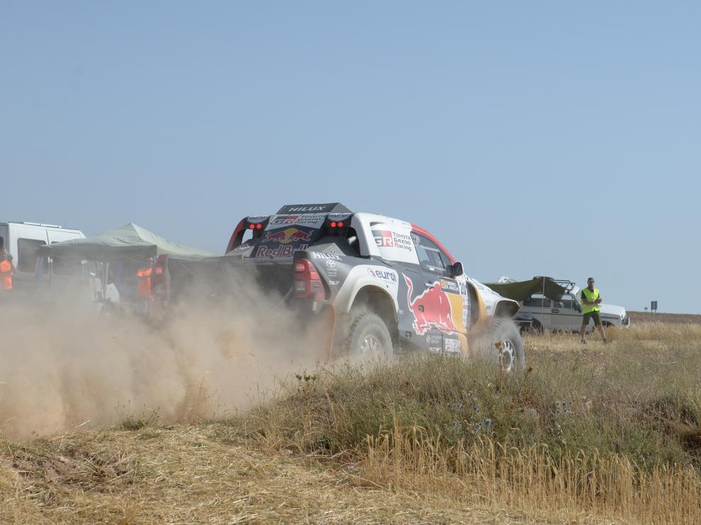 Nasser Al Attiyah y Matheus Baumel fueron los primeros en cruzar la línea de meta