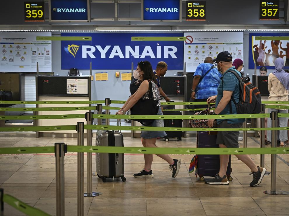 Primera jornada de huelga de los tripulantes de cabina de pasajeros en Ryanair