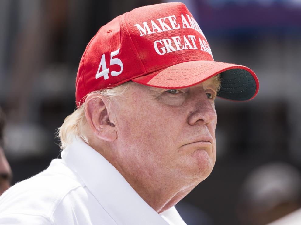 El expresidente de EE. UU. Donald Trump.