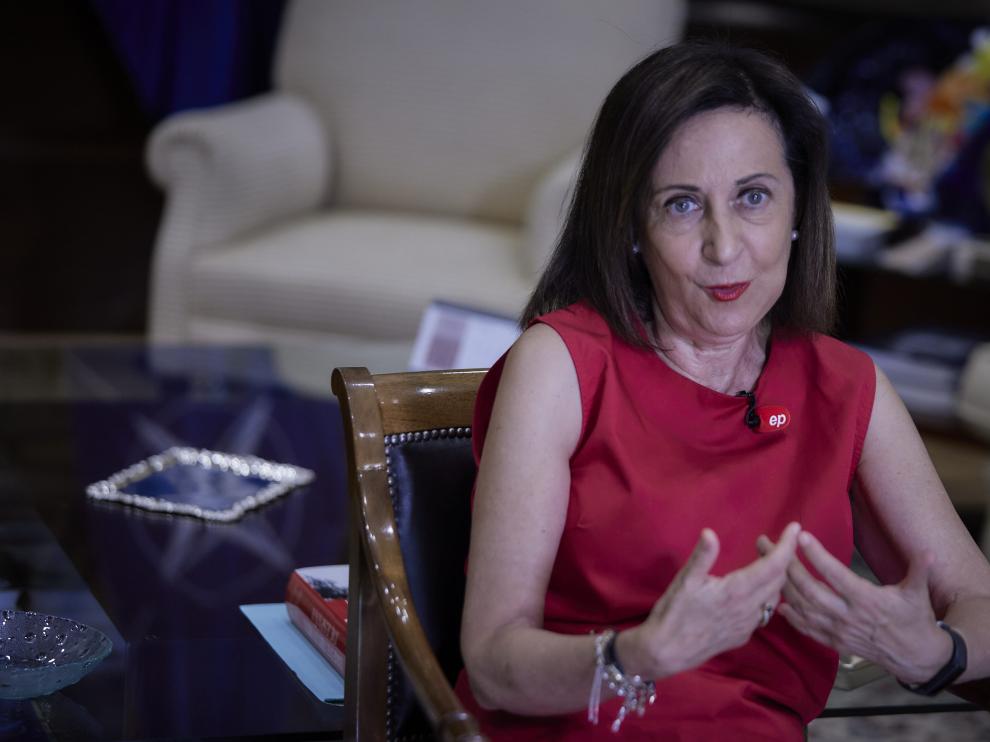 Margarita Robles, Ministra de Defensa.