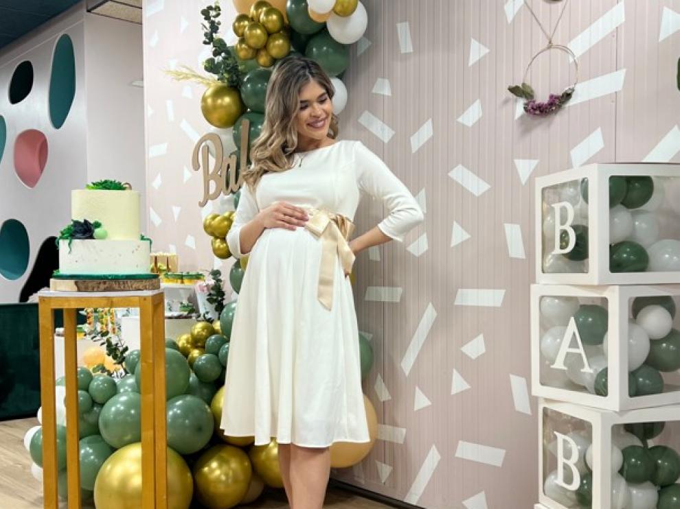 Dani Ruiz celebró con su familia y amigos una 'baby shower' antes de la llegada de su bebé.