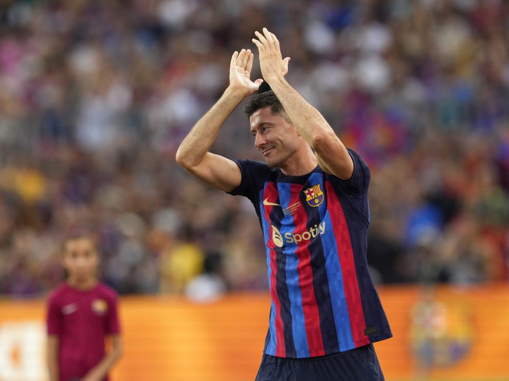 Lewandowski Brilla Con Un Gol Y Dos Asistencias En Su Debut En El Camp Nou