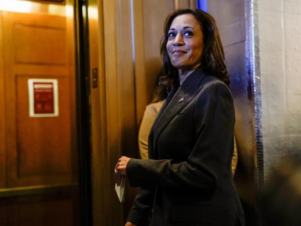 La vicepresidenta de Estados Unidos, Kamala Harris.