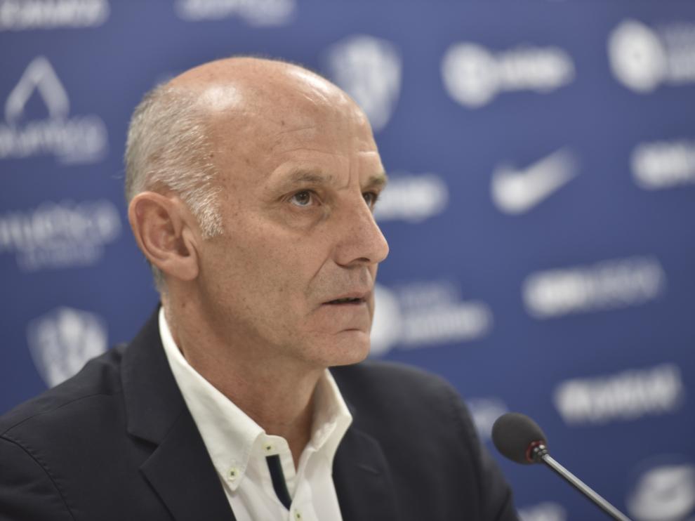 Ángel Martín González, director deportivo de la SD Huesca.