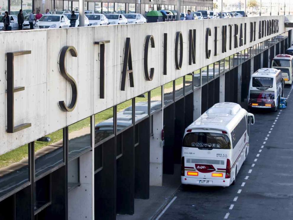 Estación Central de Autobuses de Zaragoza.