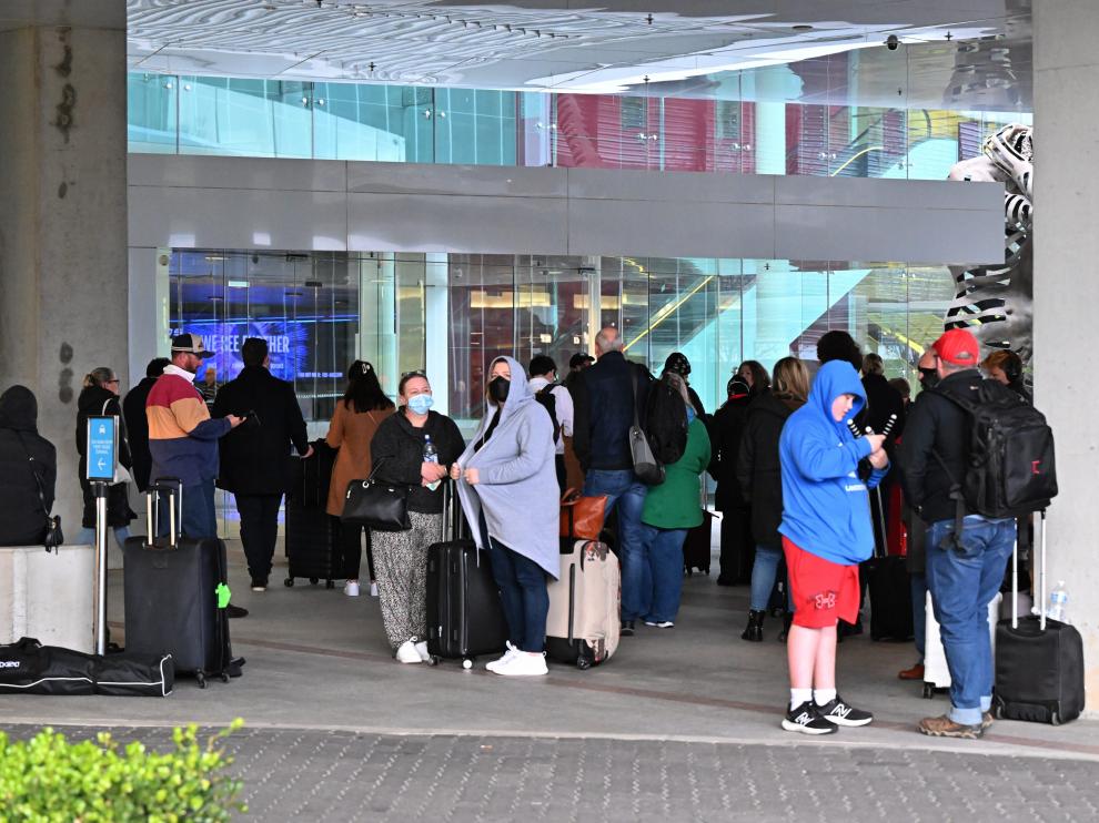 El aeropuerto de Camberra ha vuelto a la normalidad. AUSTRALIA CANBERRA AIRPORT SHOOTING