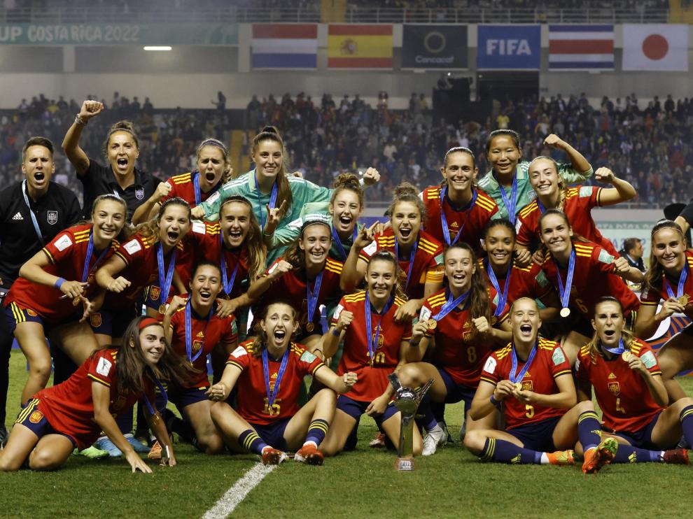 Resultado partido España-Japón de la final del Mundial sub-20 fútbol femenino: histórica victoria con los goles de Salma Paralluelo