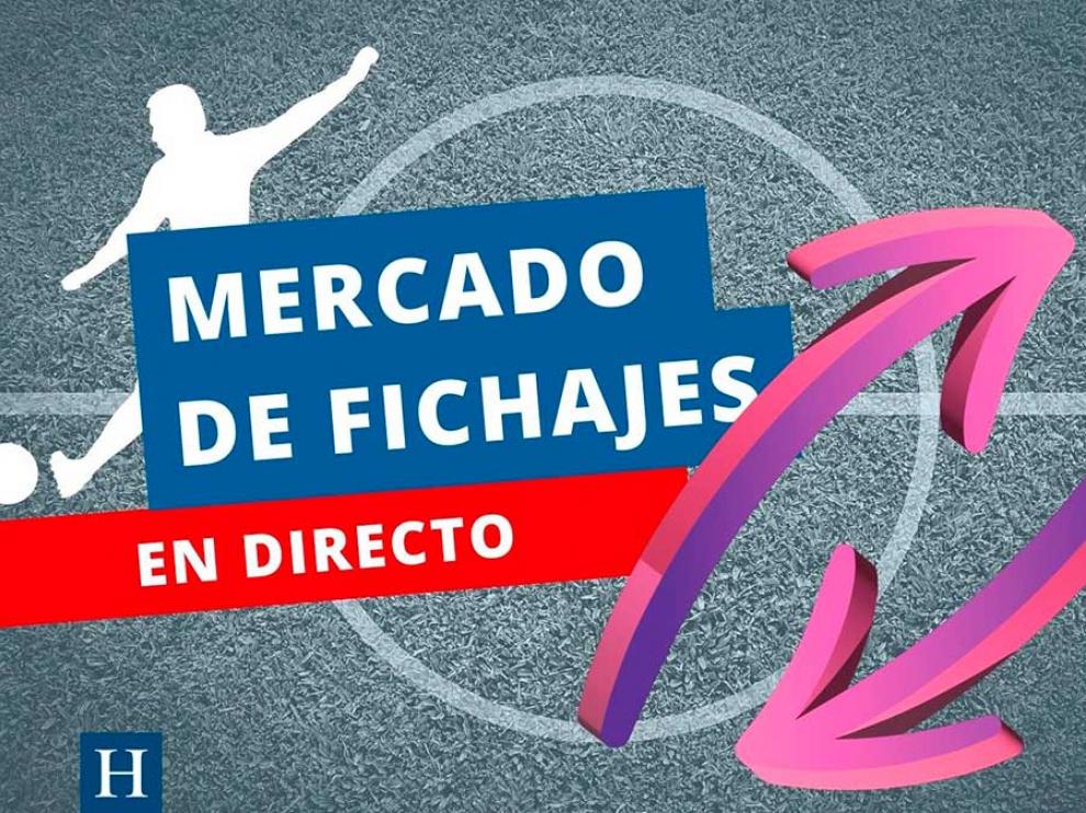 Mercado de fichajes del Real Zaragoza y la SD Huesca, en directo.