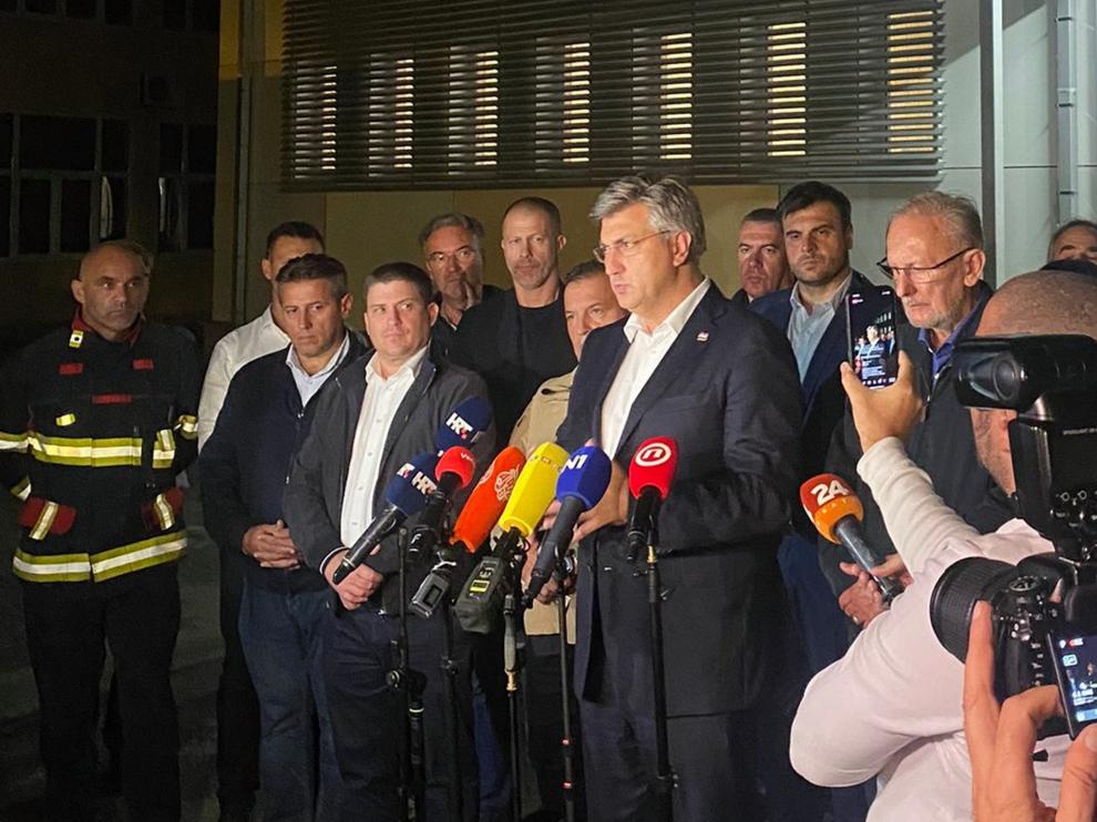 El primer ministro de Croacia, Andrej Plenkovic.