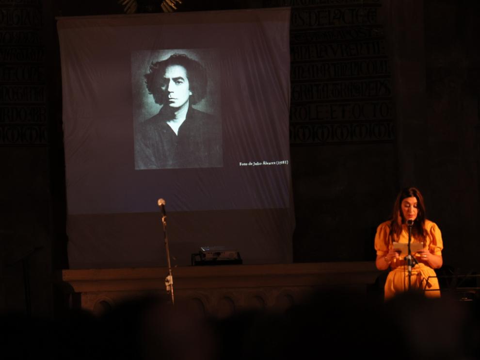 Homenaje póstumo a Ángel Guinda.