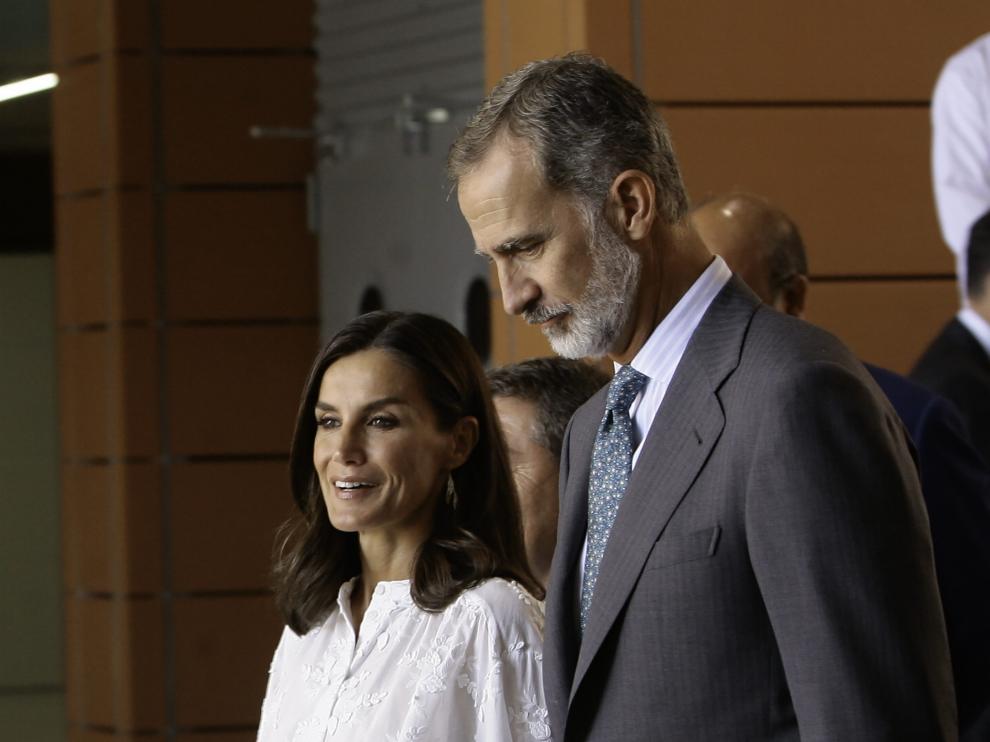 Los Reyes acudieron este miércoles a la inauguración de la ampliación del hospital de Guadalajara