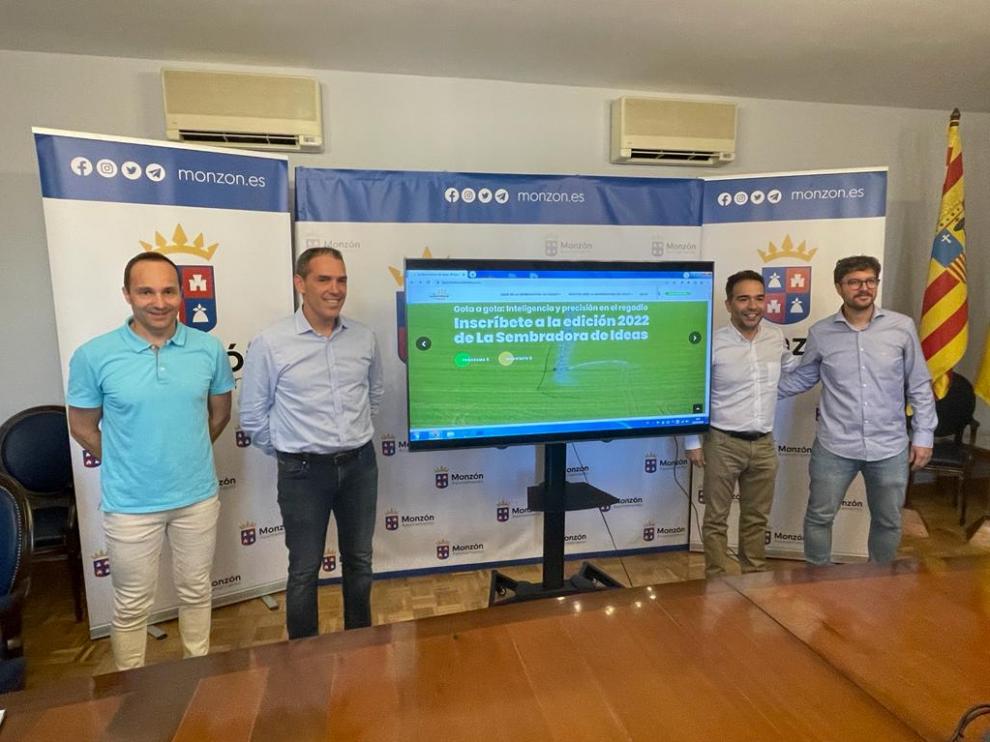 Presentación de la II edición de La Sembradora de Ideas en Monzón.