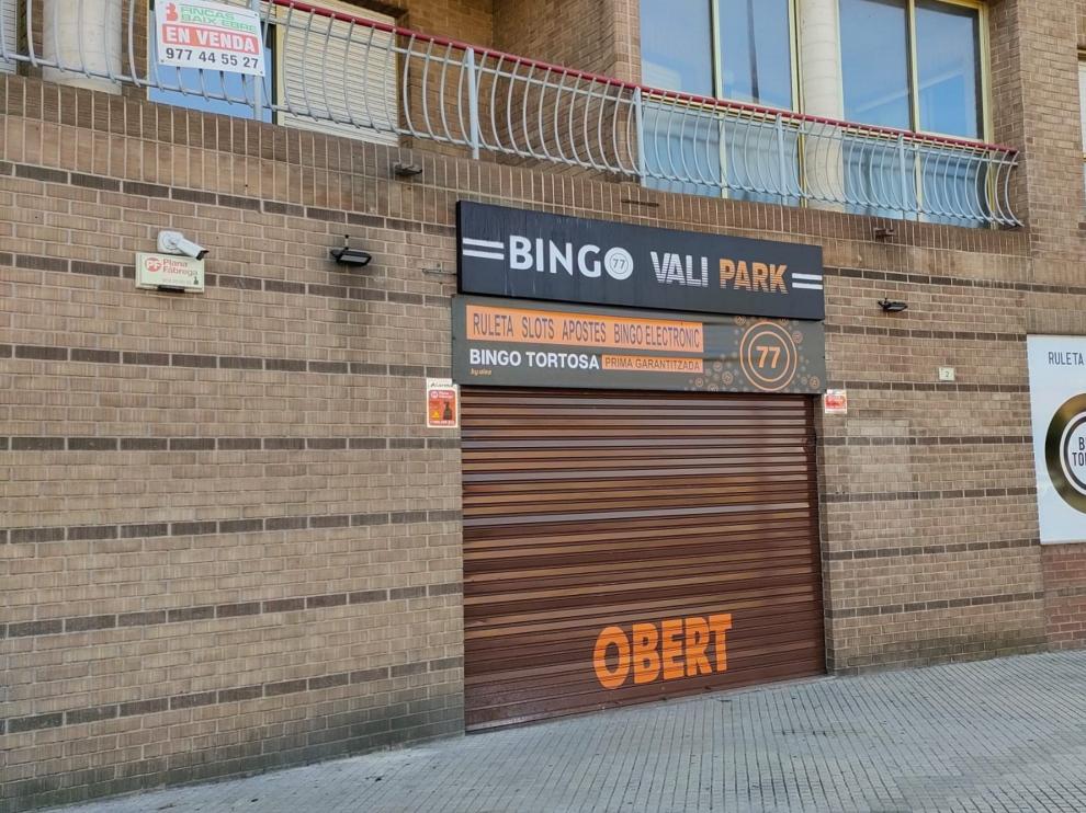 Bingo de Tortosa que fue atacado
