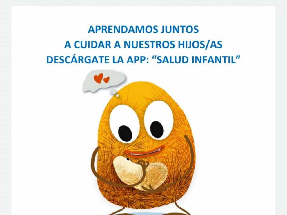 La app 'Salud Infantil'.