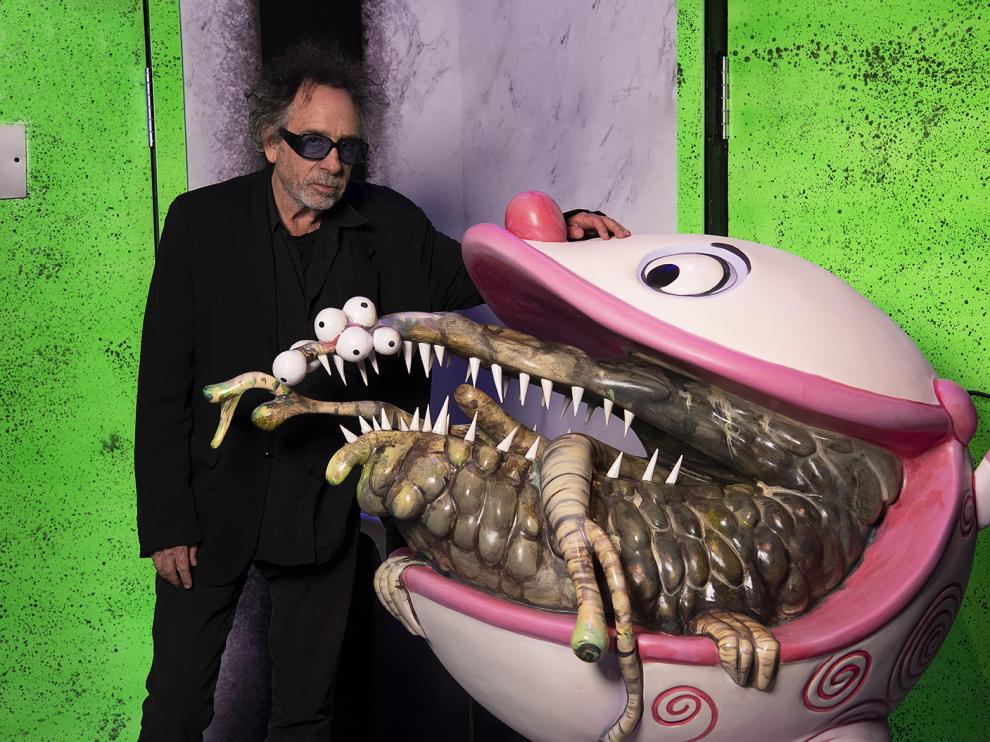 el cineasta estadounidense Tim Burton inauguró este miércoles en Madrid 'El laberinto'