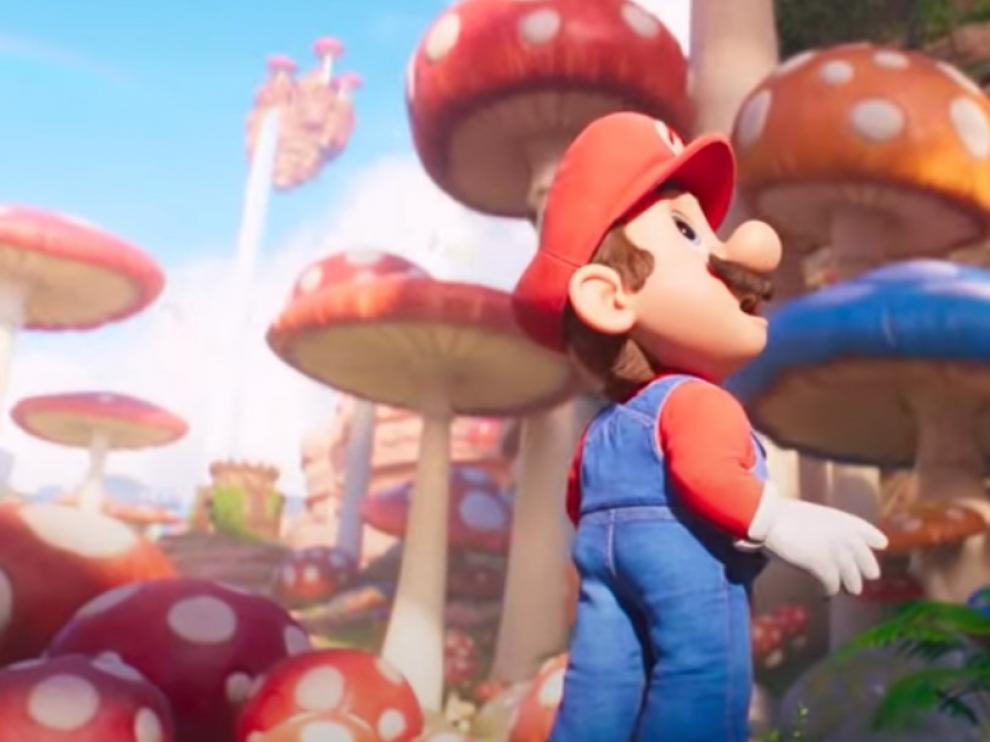 Fotograma del primer tráiler de 'Super Mario Bros: La Película'.