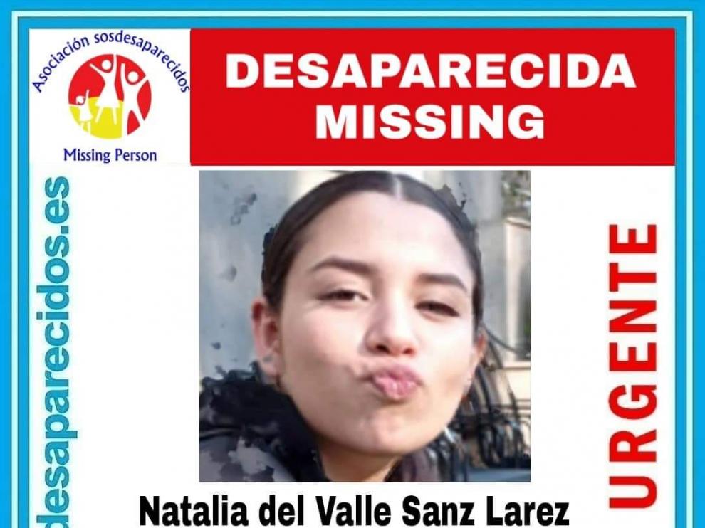 Desaparece Natalia Del Valle, Una Menor De 15 Años En Zaragoza