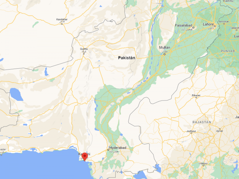 La agresión tuvo lugar el pasado sábado en Clifton, cerca de Karachi